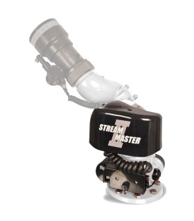 AKRON® StreamMaster II electric fire cannon with white dimmed head - MMF Protection & Security