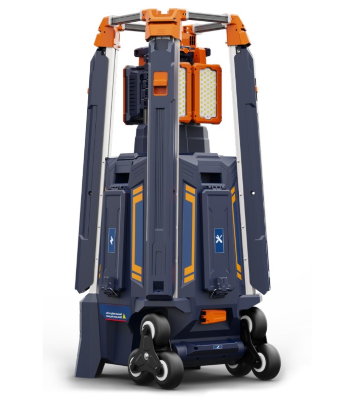 Torre de iluminación para obras 40717 || Lichtturm für Objekte MMF.fr