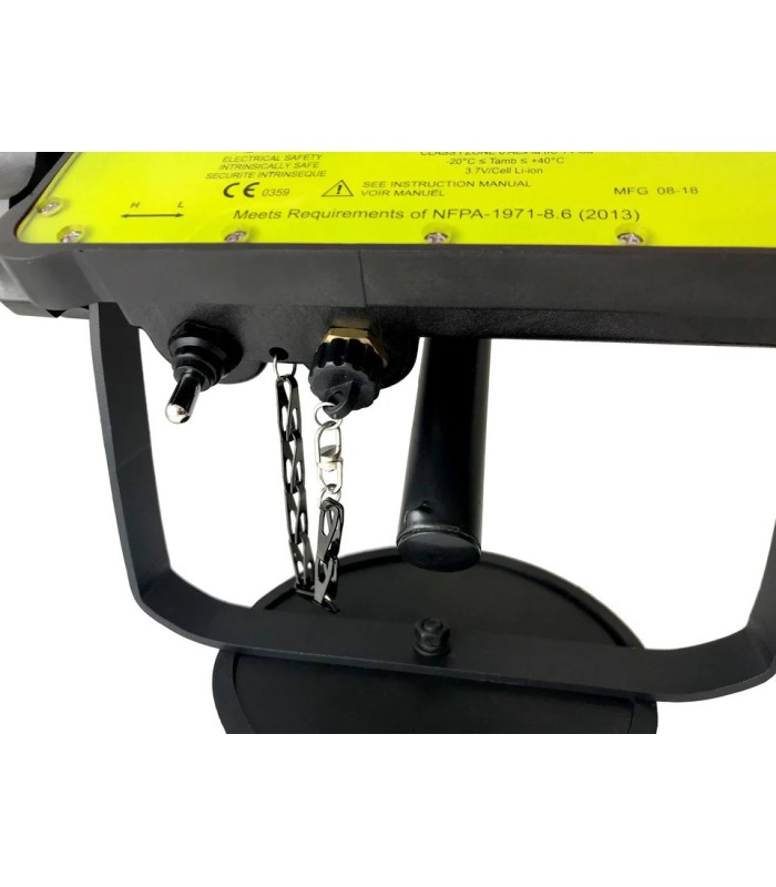 ATEX Z0 wiederaufladbarer Spotlight mit Mast 39199 || MMF.fr