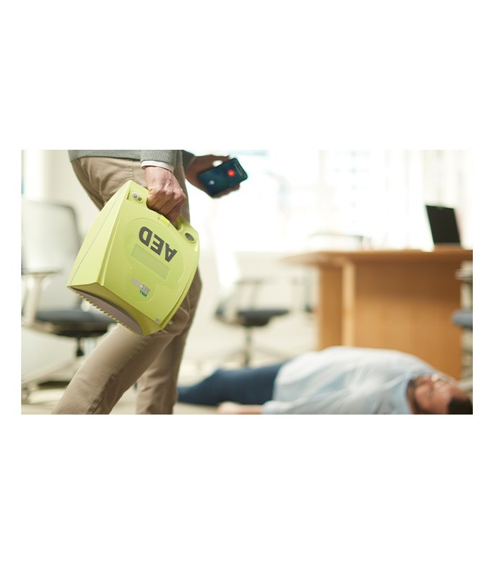 Defibrillator zoll aed+ semi automatic electrodes cprd adult 31524 | MMF.fr