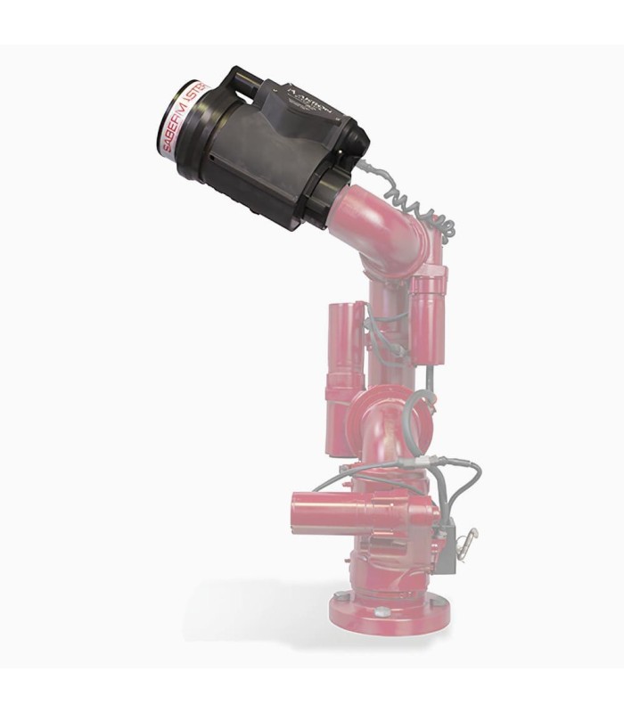 Kopf AKRON® SaberMaster 1578 (mit Motor) montiert auf DeckMaster 3440 ausgefahren (gedämpft).