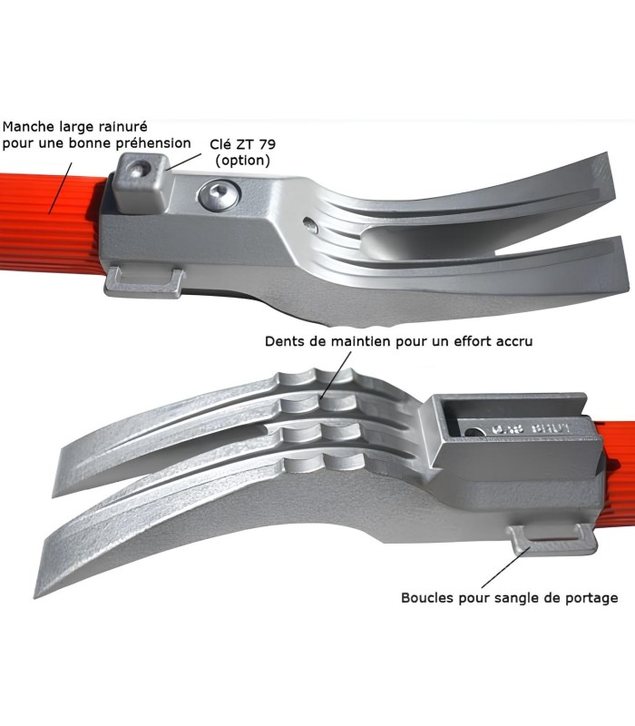 Outil de force Halligan  | MMF.fr