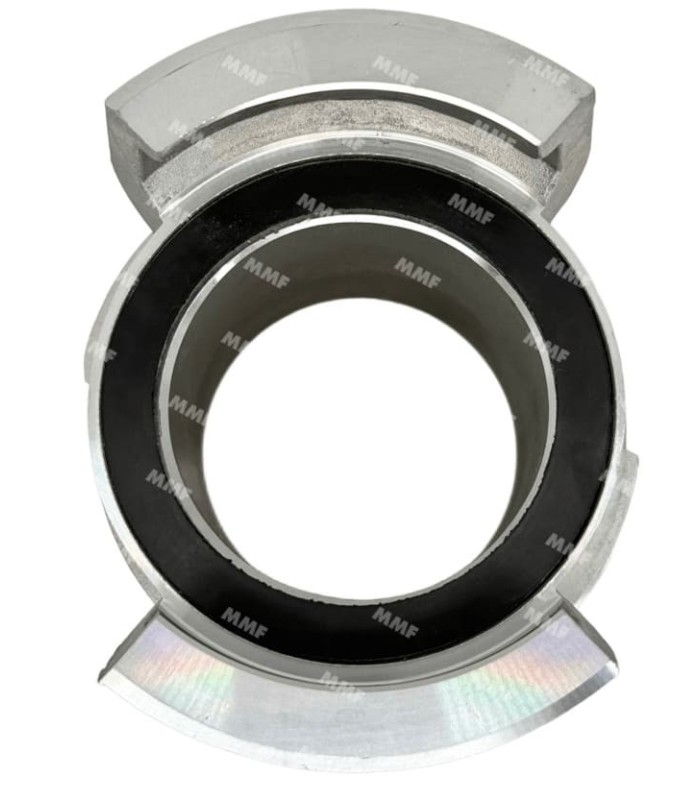 Half coupling DSP and AR with locking female threaded sleeve PN25 aluminium | MMF.fr