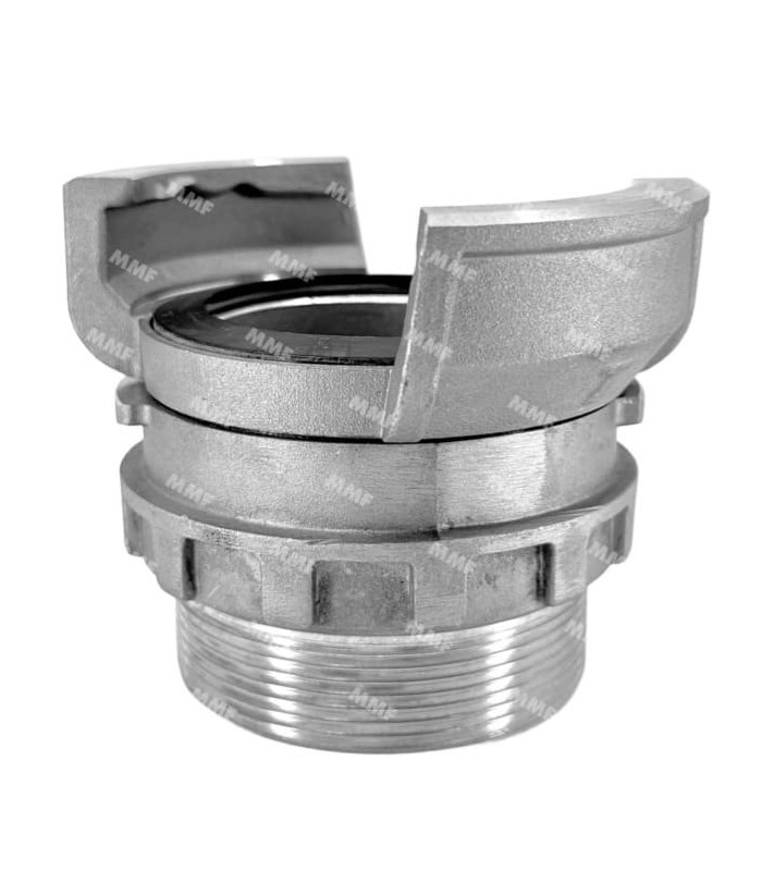 Semiacoplamiento DSP y AR con casquillo roscado macho PN25 aluminio | bloqueo MMF.fr
