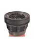 Kopf AKRON® TurboJet 1727-1737 (ohne Griff) von 3/4 oben gesehen.