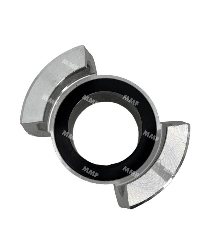 Half DSP and AR connection without lock male aluminium threaded sleeve | MMF.fr
