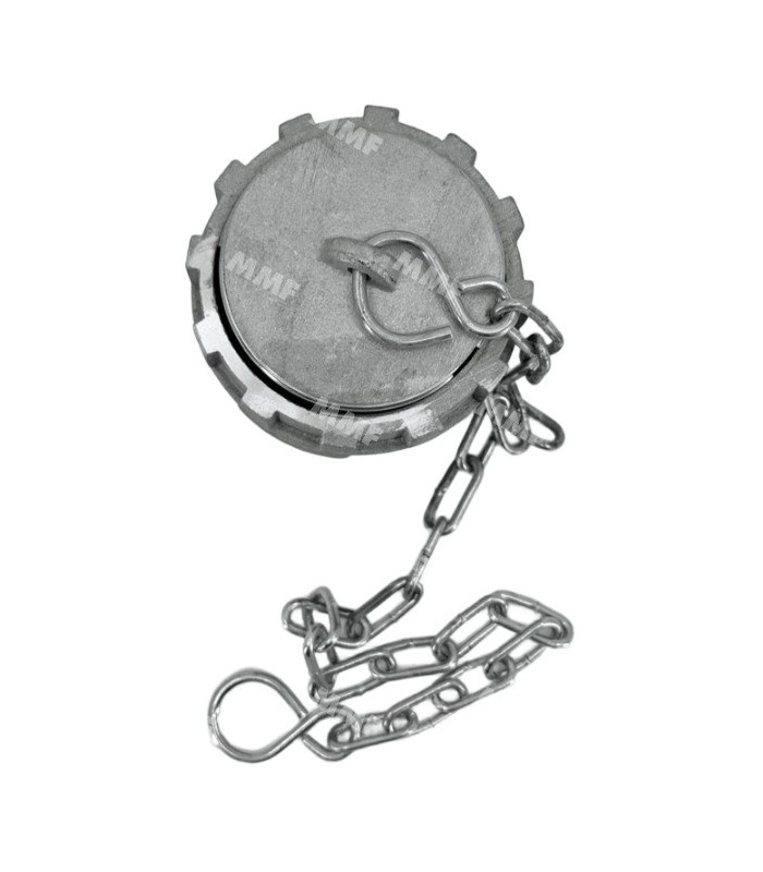 Bouchon DSP et AR avec verrou et chainette PN16 aluminium  | MMF.fr