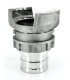 Half coupling DSP and AR grooved bushing for 3-piece clamps PN25 aluminium | MMF.fr