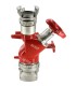 Fire division with two aluminum valves MMF.fr