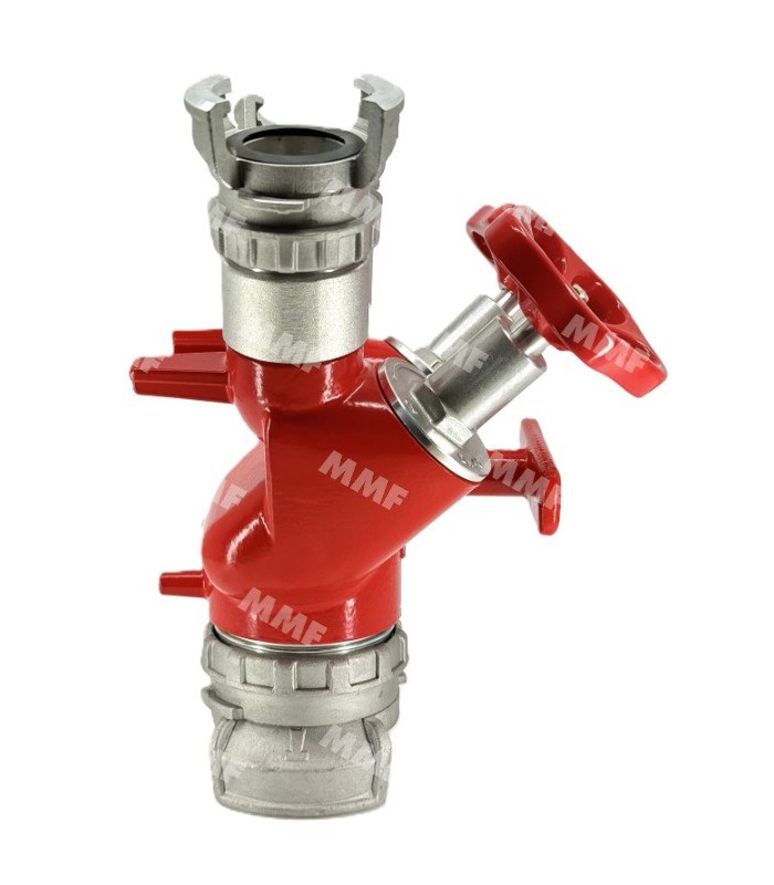 Fire division with two aluminum valves MMF.fr