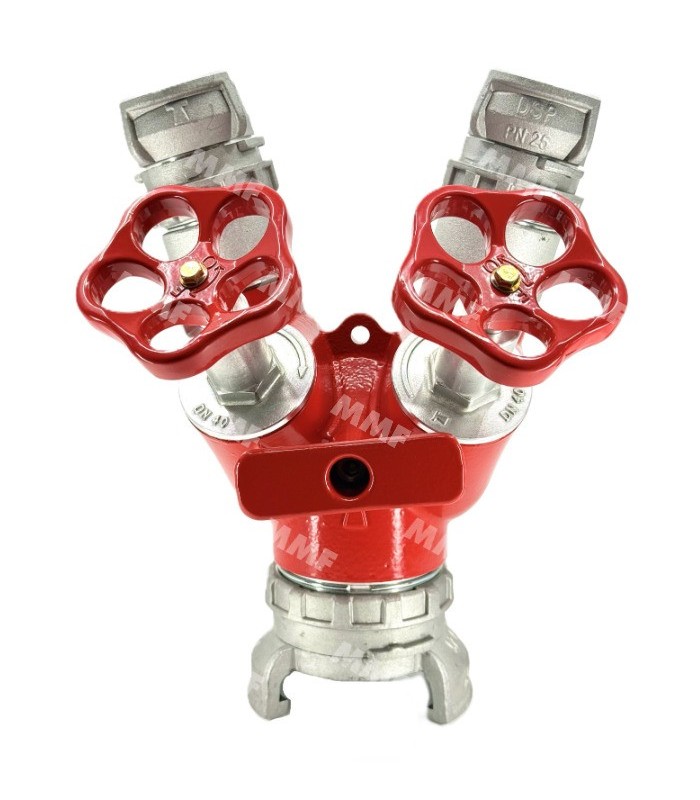 Fire division with two aluminum valves MMF.fr