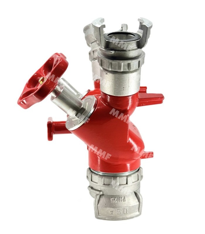 Fire division with two aluminum valves MMF.fr