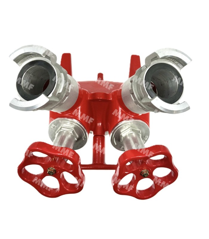 Fire division with two aluminum valves MMF.fr