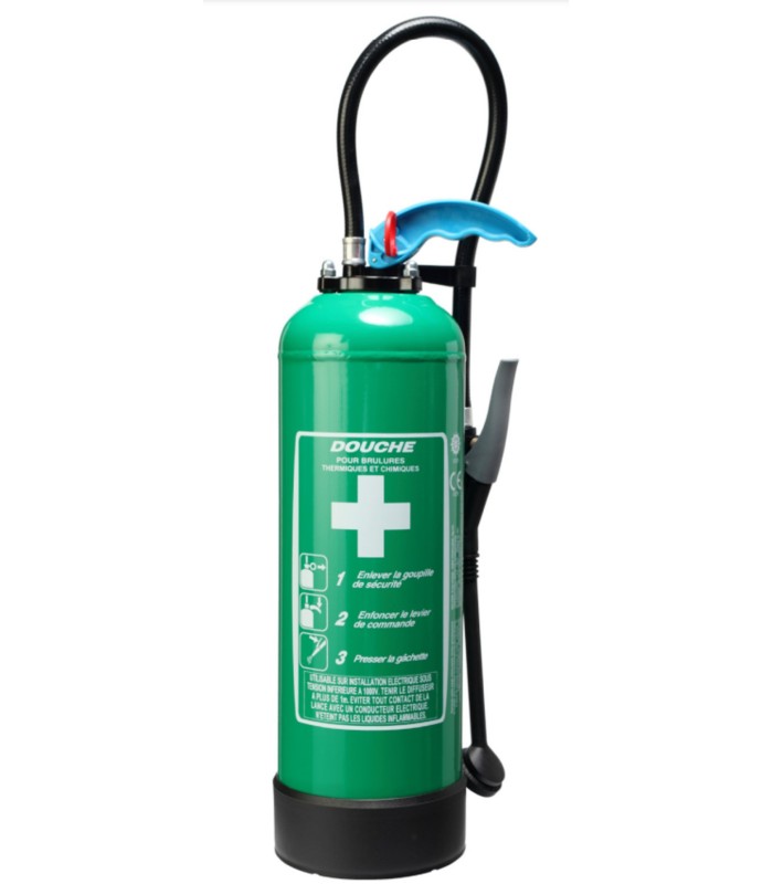 Portable safety shower MMF.fr