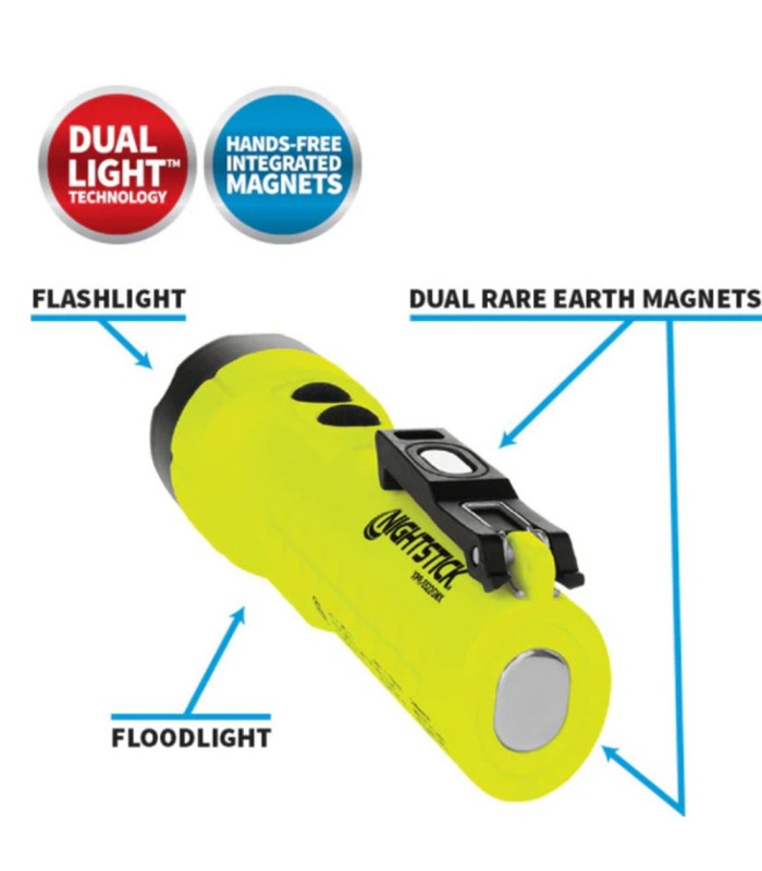 Wiederaufladbare ATEX-Taschenlampe Z0 Z20 XPR-5522GMX 39958 || MMF.fr