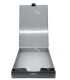 Papierhalter mit einfacher Schublade Grau eloxiert 34.5 X 22.3 CM 30093 | | MMF.fr