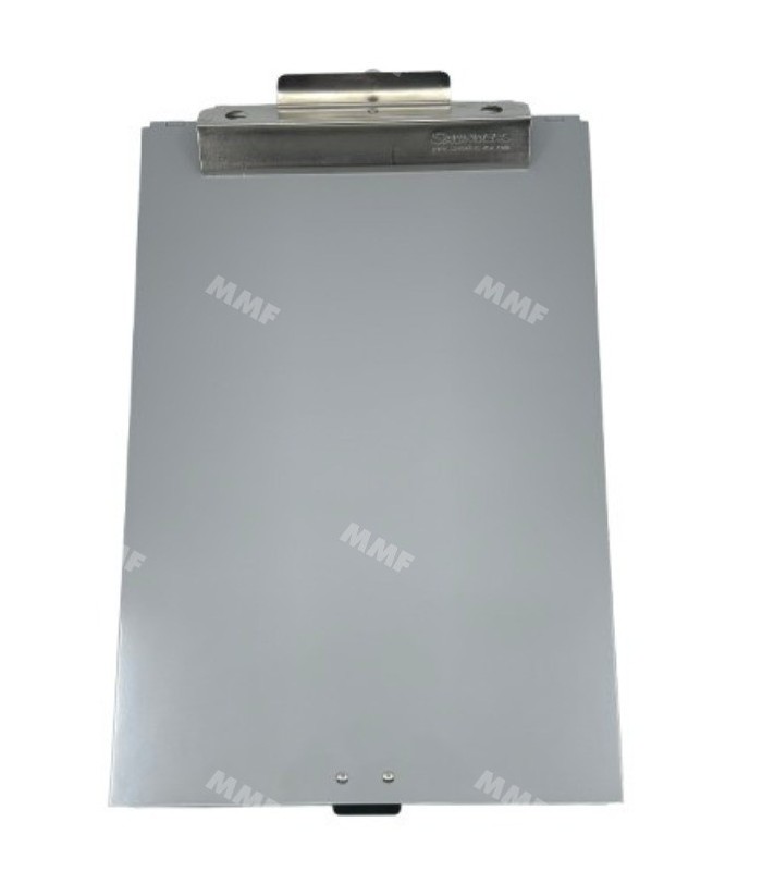 Porte papier à simple tiroir gris anodisé 34.5 X 22.3 CM 30093 | MMF.fr