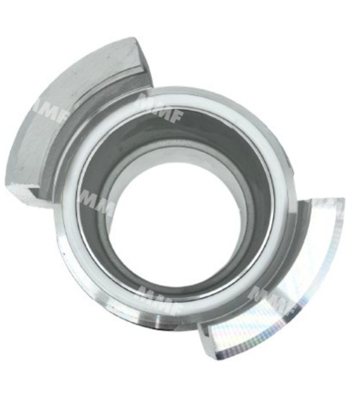 Demi-raccord douille à gorges pour colliers aluminium  | MMF.fr