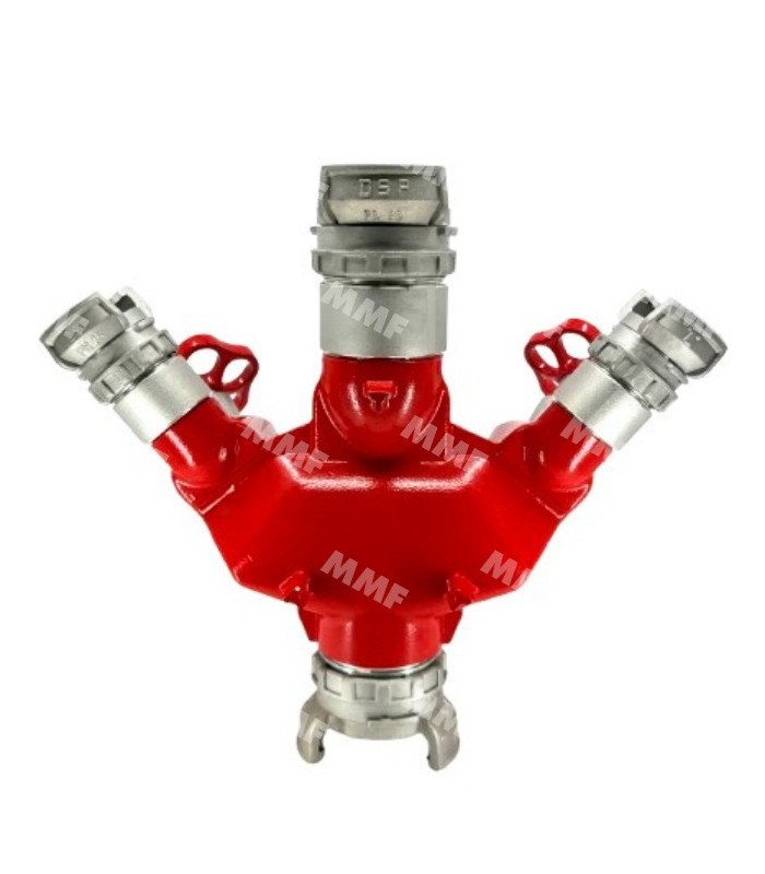 Fire division with three aluminum valves MMF.fr