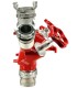 Fire division with three aluminum valves MMF.fr