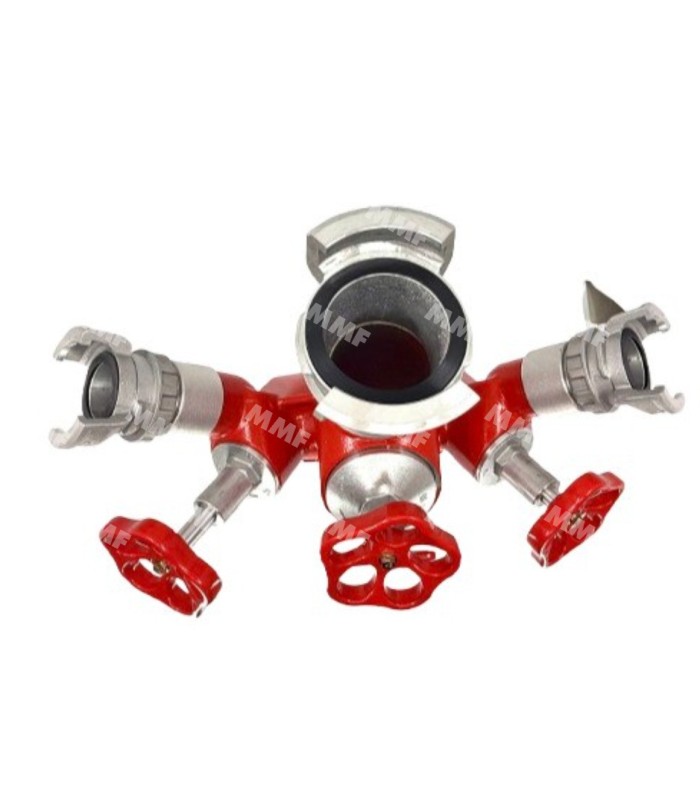 Fire division with three aluminum valves MMF.fr