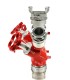 Fire division with three aluminum valves MMF.fr