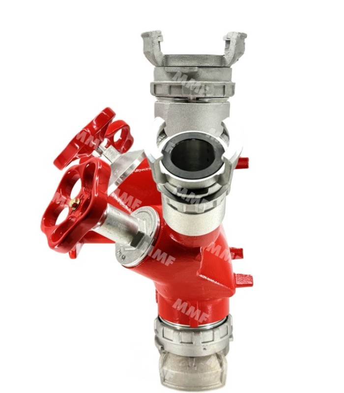 Fire division with three aluminum valves MMF.fr