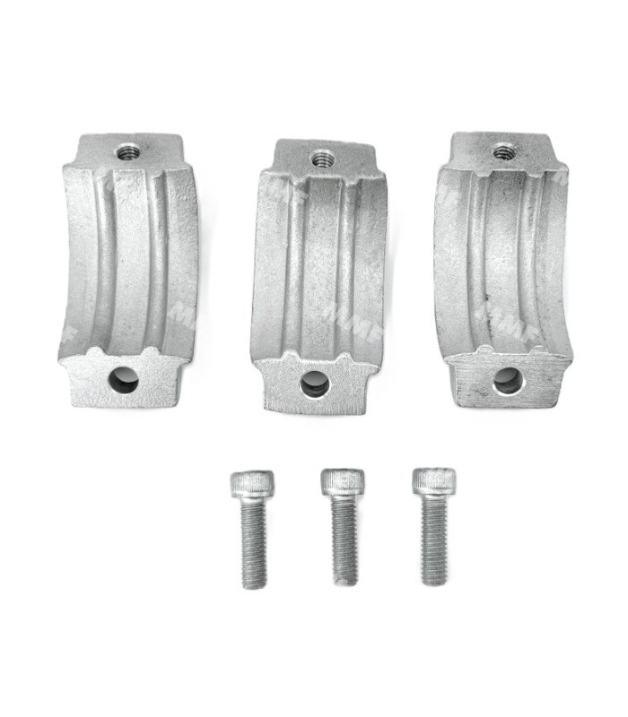Collier de serrage PIL 3 pièces aluminium  | MMF.fr