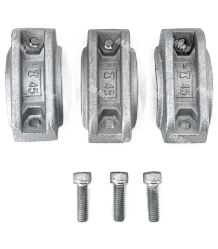 Collier de serrage PIL 3 pièces aluminium  | MMF.fr