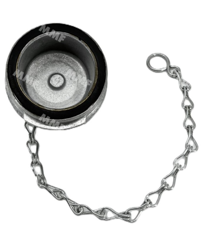 Bouchon avec verrou et chainette aluminium  | MMF.fr