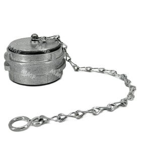 Verschluss mit Schloss und Aluminiumkette || MMF.fr