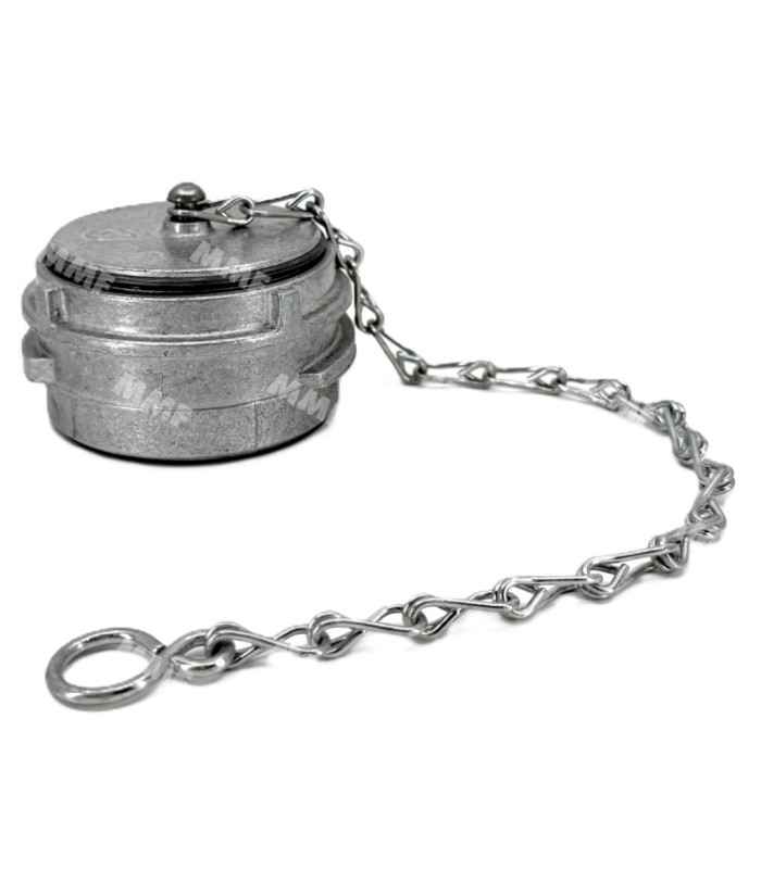 Bouchon avec verrou et chainette aluminium  | MMF.fr
