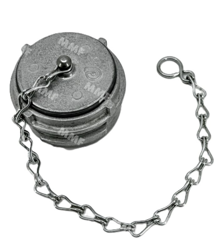 Bouchon avec verrou et chainette aluminium  | MMF.fr