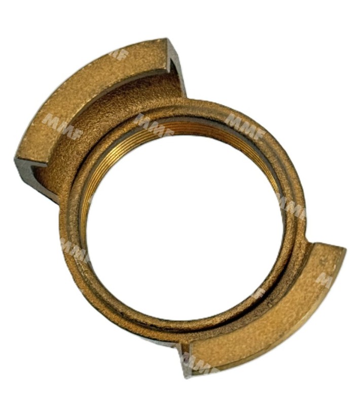 Half fitting without lock female threaded sleeve copper alloys | MMF.fr
