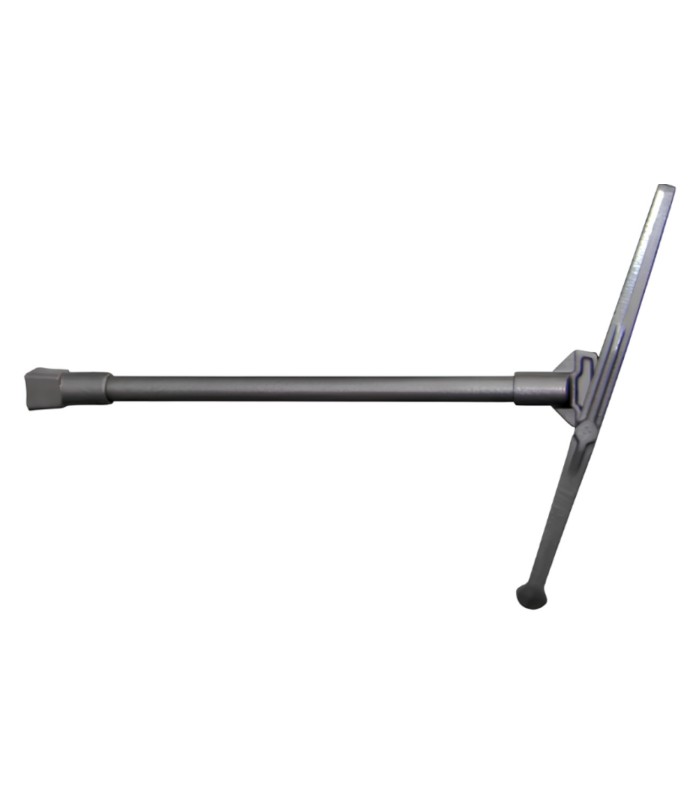 Llave de barrera articulada de aluminio 22694 | MMF.fr