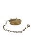 Padlockable irrigation plug with copper chain || Padlockbarer Bewässerungsstecker mit Kupferkette MMF.fr