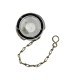 Padlockable flat irrigation cap with aluminum chain || Padlockbare flache Bewässerungskappe mit Aluminiumkette MMF.fr