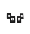 Peli™0783 lazos de cinta para la cabeza para casco (4 piezas)