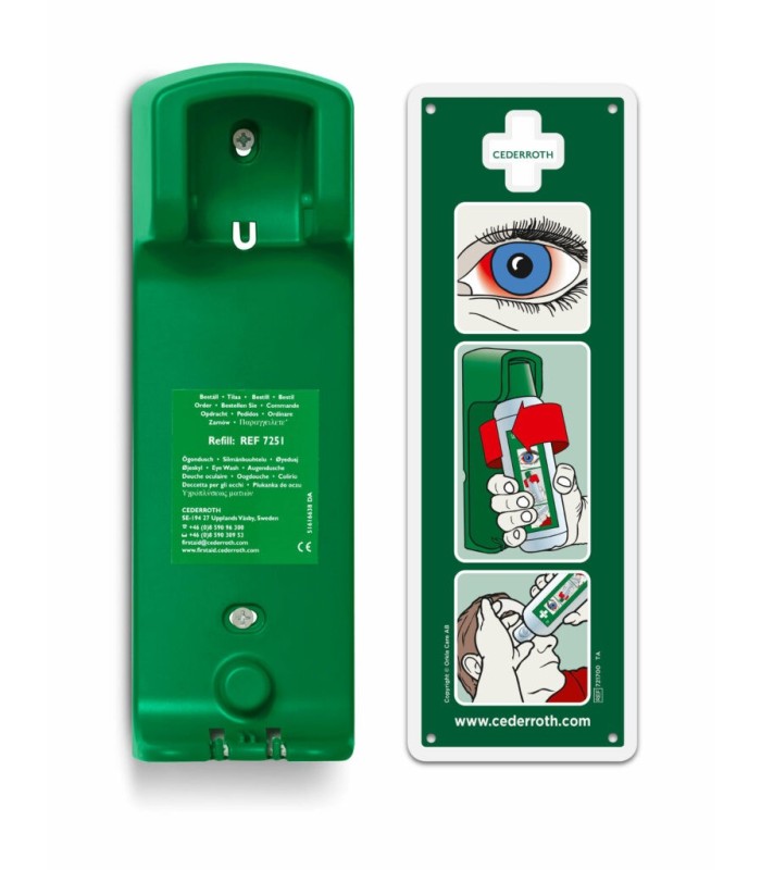 Cederroth-Flaschenhalter für Augendusche 500 ml 7200 38827 | Cederroth-Flaschenhalter MMF.fr