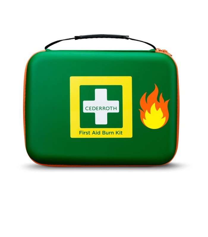 Trousse premiers secours pour brûlure CEDERROTH 38943 | MMF.fr