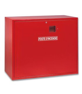 Armed fire valve cabinet fire hose reel  | MMF.fr