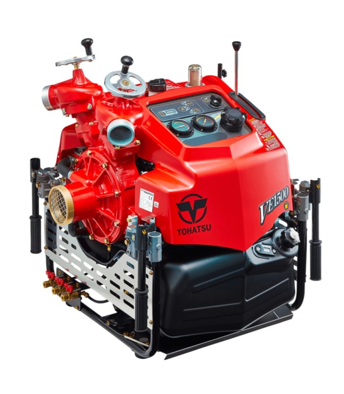 Feuerwehr-Motorpumpe Tohatsu VE 1000 - 13 bar / 1500 - 16 bar | MMF.de