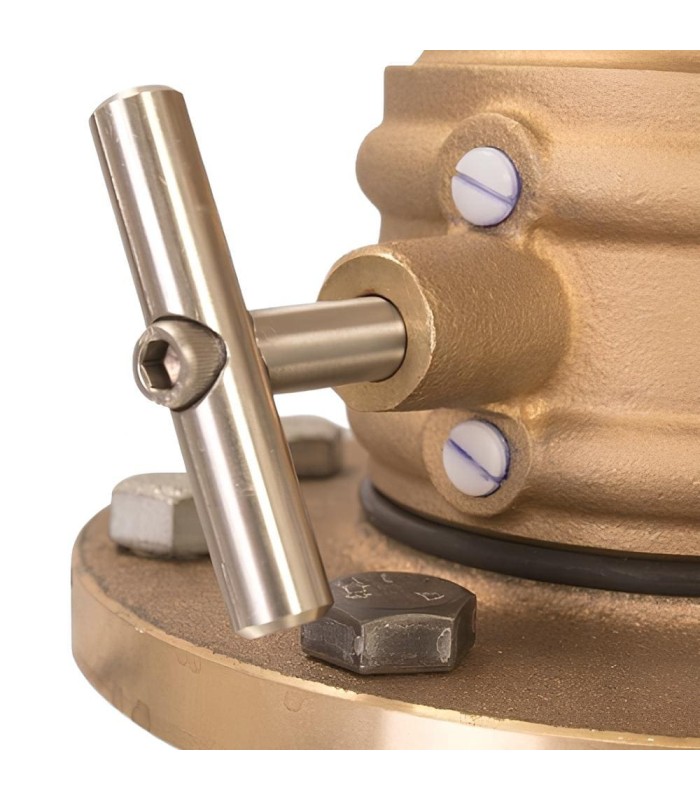 Monitor contra incendios AKRON Omega XP 3528 - detalle de la base