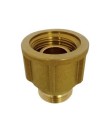 Raccord femelle GFR douille filetée mâle PN16