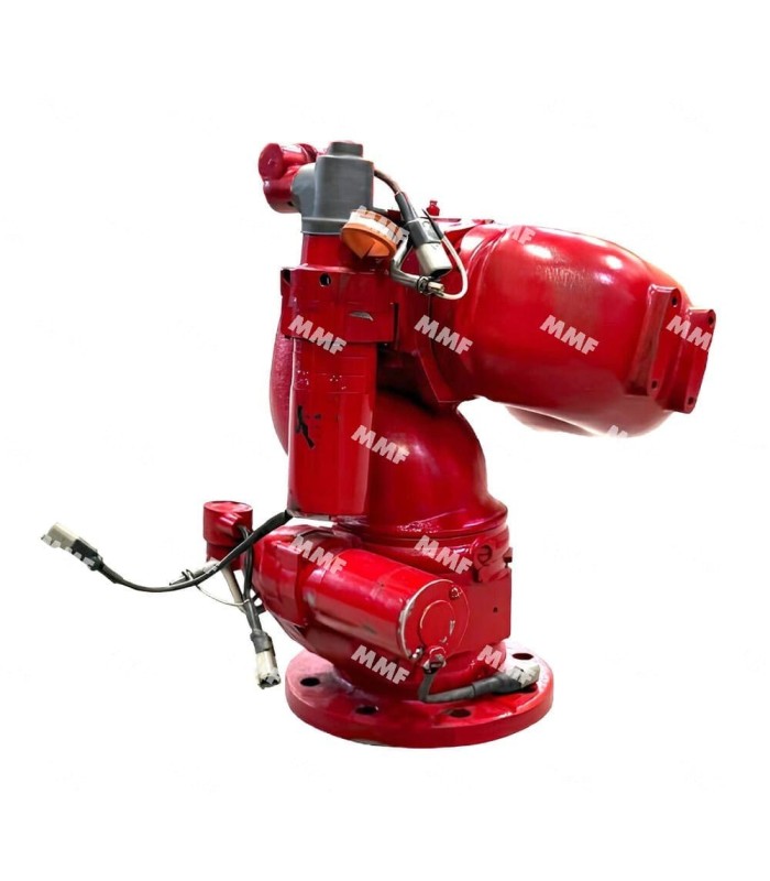 Firefighting monitor AKRON® StreamMaster 3578 refurbished MMF (folded with visible motors)
