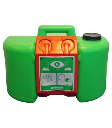 Douche oculaire portable 34 litres avec support mural