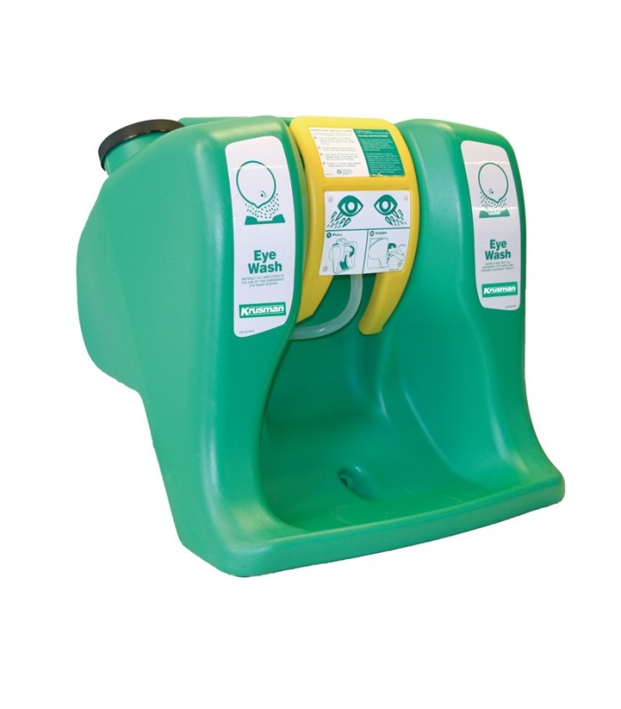 Douche oculaire portable 60 Litres avec support mural 40301 | MMF.fr