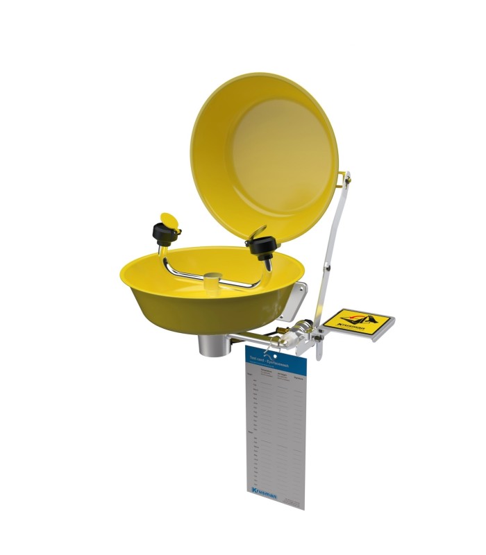 Wall-mounted eye and face washer 3868