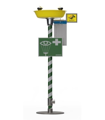 Krusman 3870 free-standing eye and face washer MMF.fr