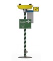 Krusman 3870 free-standing eye and face washer